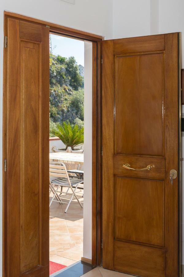 "Casalena" Villa A Furore Amalfi Coast Con Grande Terrazzo E Vista Sul Mare Esterno foto