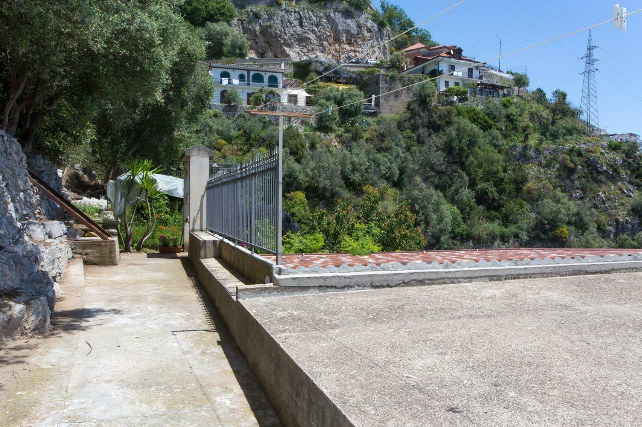 "Casalena" Villa A Furore Amalfi Coast Con Grande Terrazzo E Vista Sul Mare Esterno foto